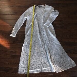 White House Black Market Speckled Knit Cardigan